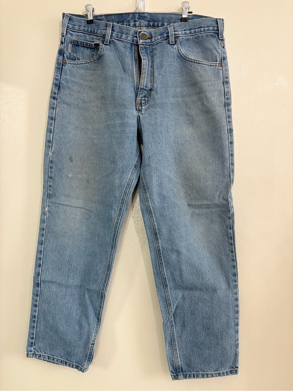 Carhartt Relaxed Fit Jeans Men's 36x30 Workwear